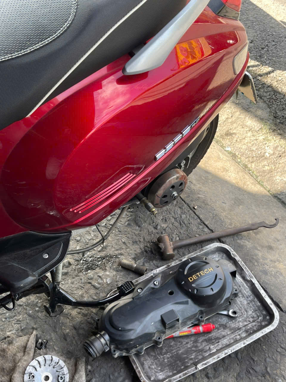 Làm nồi SYM Elite 50cc
