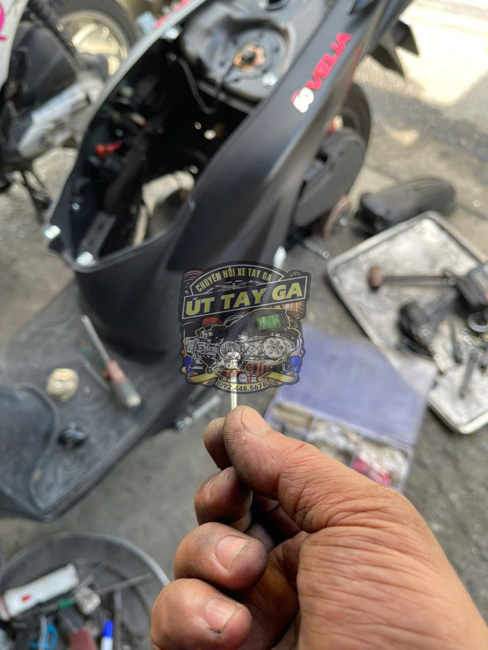 Sửa nồi xe tay ga 50cc tại TP.HCM