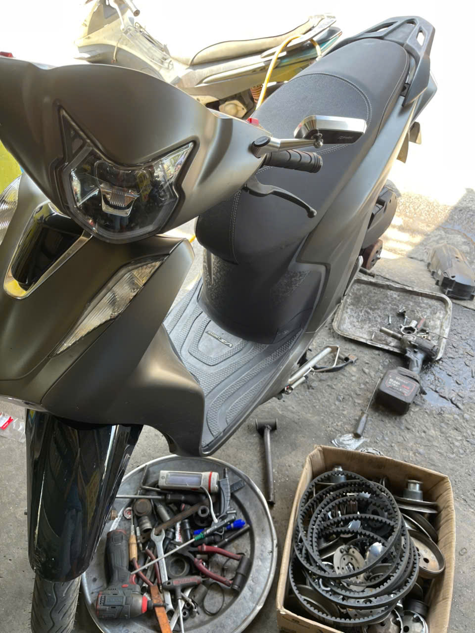 Vệ sinh nồi xe 50cc gồm những gì