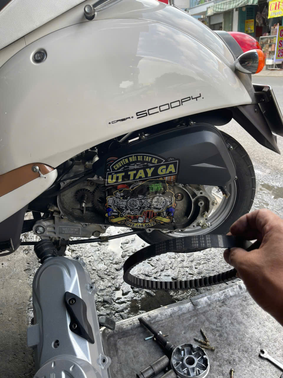 Xe ga 50cc bị rung ga đầu khi đề-pa do đâu