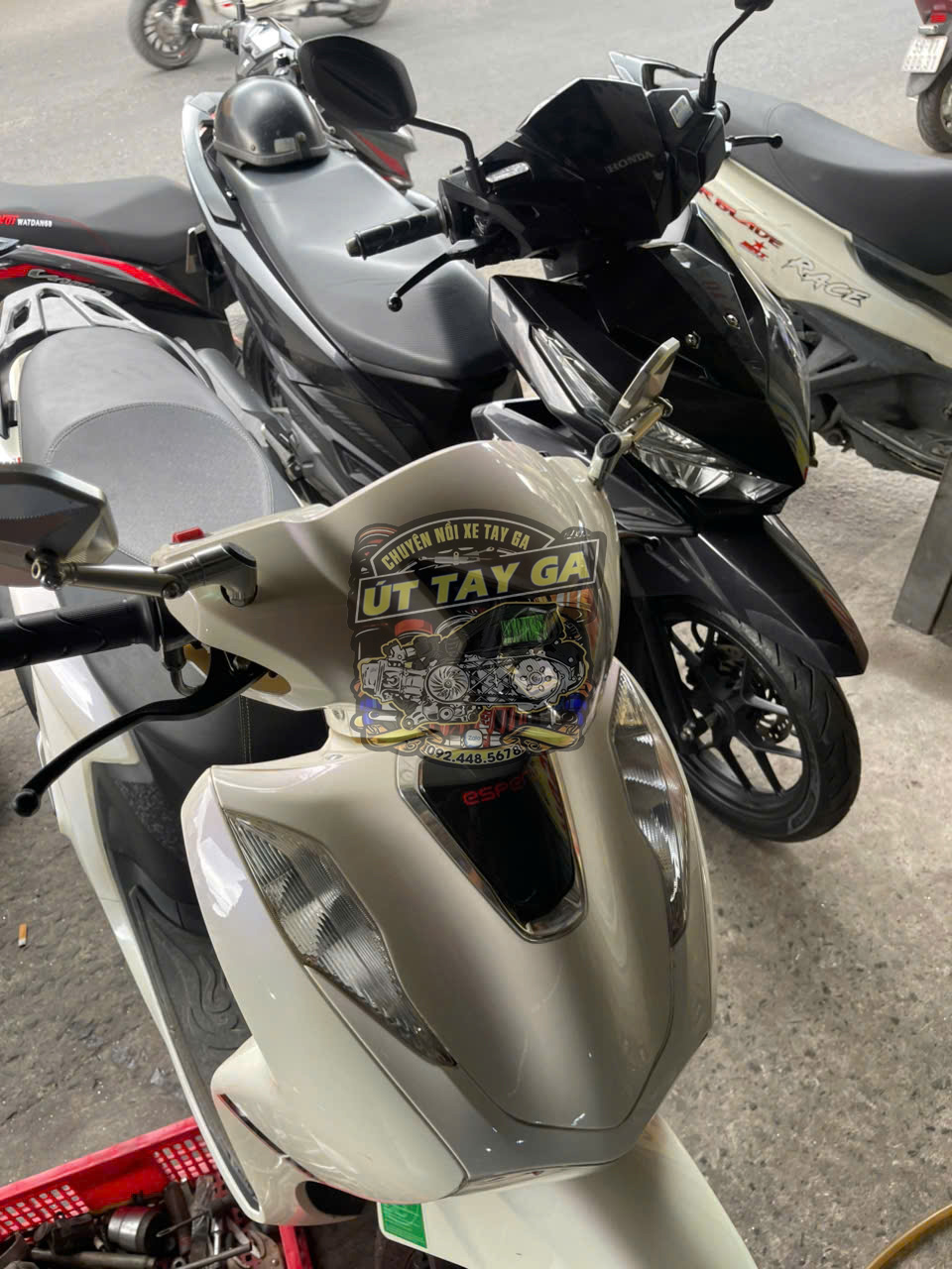 Xe ga 50cc bị rung ga đầu khi đề-pa do đâu
