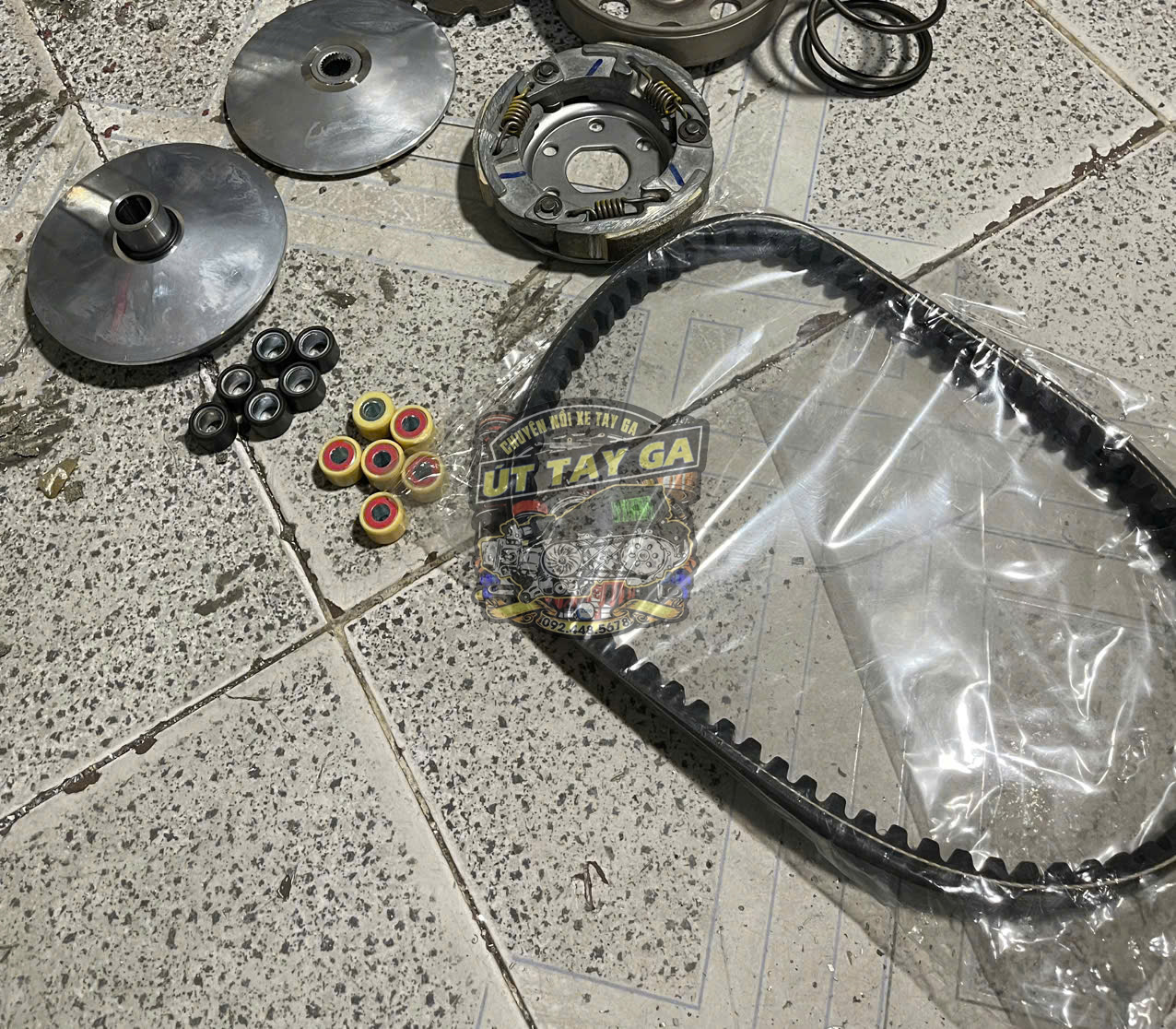 Xe ga 50cc lên ga chậm, máy ì do đâu