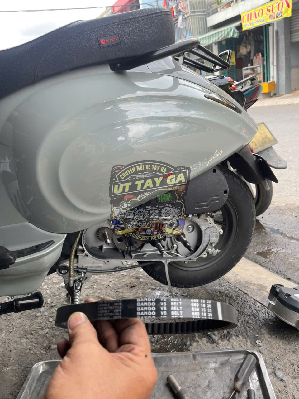 Xe ga 50cc lên ga chậm, máy ì do đâu