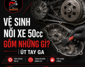Vệ sinh nồi xe 50cc gồm những gì? | Út Tay Ga